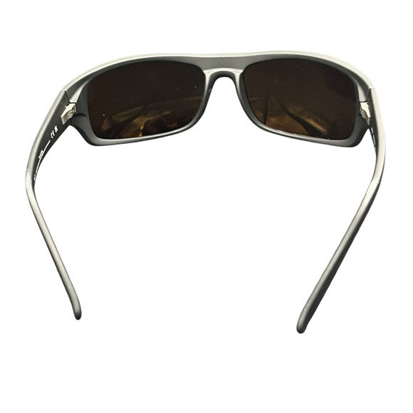 Maui Jim Pe'ahi Polarized Wrap Sunglasses Matte Black Brown lenses MJ0202S-002 - Picture 8 of 8